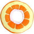Miniatyrbillede 1 af 5: Justerbar Kravekegle til Killinger - Bedårende Kattegenoptræningskrave, Elizabethanske Kraver til Killingehvalpe Efter Operation/NC/ Orange Large (fits 3-6.5kg)