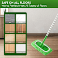 Pikkukuva 2 / 2: /Hc/Uudelleenkäytettävät mikrokuitumoppityynyt Swiffer Sweeper -moppiin - kuivat lakaisu- ja märkämoppityynyt kotitalouksien siivoukseen - 4 kpl