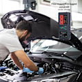 Miniatyrbilde 2 av 3: 12V 24V Batteritester Relé-analysator Generator Sjekker Kjøretøy Startsystem Ladesystem Diagnostisk verktøy for motorsykkel