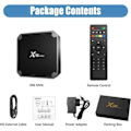 Miniatyrbilde 3 av 3: X96 Mini Amlogic S905W2 Quad Core RAM 2GB ROM 16GB Dual WiFi 2.4G/5G 4K HDR+ Smart Media Player Android 11.0_NN