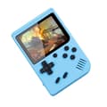 Inbyggd 500 Klassiska Spel Retro Videospelskonsol Barn Present Blå blå