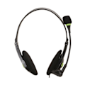 Miniatyrbillede 1 af 3: Telefonheadset til kontor med ledningsstyring, åndbart net, ørekopper, computertilbehør - WELLNGS/NT/