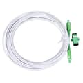 Optisk Modem Forlængerkabel Sæt Armeret Singlemode SC Patchkabel med Flangeforbindelse til FTTH FTTB FTTP SC APC 10m / 32.8ft