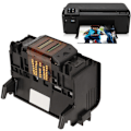 Miniatyrbilde 2 av 2: ABS Skrivehode, Skrivehode Erstatningssett for HP Photosmart for B110a for B209a for B210a for B110b for B110c Skrivere/NC/