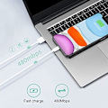Miniatyrbilde 5 av 5: 5 stk 1m iPhone ladekabel 3 st 2 m