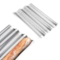 Miniatyrbillede 1 af 2: [NT] Bageplade til Baguette, i Rustfrit Stål