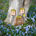Miniatyrbilde 2 av 2: Sett for alvedører \"Tak av løv\"_NN