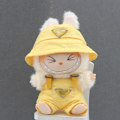Miniatyrbild 6 av 7: /NC/Högkvalitativa Lyxiga Designer Labubu Kläder med Bucket Hats 2-Dels Set Outfit Labubu Kläder i Grossistled Pink