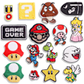 Miniatyrbillede 1 af 4: 17 stk Mario strygemærker Patch Stickers Badge Down Patch Pad D