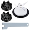 Miniatyrbillede 1 af 2: 9704230 Blenderkobling Reservedele til Kitchenaid, 4-bladet Blenderblad og Blenderkobling Wi_ NN