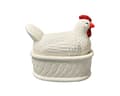 Easter Hen Hideaway White 18cm Cult Design Vit white