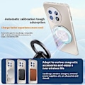 Miniatyrbild 3 av 3: Compatible with OnePlus 13 Case Compatible with MagSafe Stand TPU PC Heat Dissipation Phone Case - Gold-WELLNGS Blue/NT/