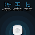 Miniatyrbillede 4 af 4: För Tuya Wifi Pir Bevægelsessensor Trådløs Infrarød Detektor Sikkerhedsalarmsensor Smart Life