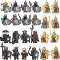 24 Sagan om Ringen Byggklossar Minifigurer Leksaker