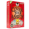 Miniatyrbild 1 av 2: Farfar Becks Cover Your Assets Kortspel - Roligt Familjespel med Handelskort för 2024