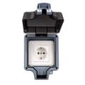 Waterproof Outdoor Switch, Wall Socket, Switch Socket Ip66, Ur-housing Garden and Commercial Applications