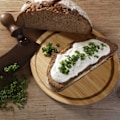 Miniatyrbilde 2 av 2: Frokostbrett i bambus, sett med 3_NN