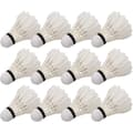 Badmintonboll, 12-pack Professionella badmintonbollar för badmintonträning