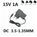 /NN/Ac/dc-adapter DC 15v 1a 1000ma Ac 100-240v