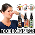Miniatyrbillede 2 af 2: 30ML Prank Nyheder Legetøj Gag Joke Flydende Prut Spraydåse Stank B Bombe lugt C Bomb smell