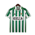 Miniatyrbild 1 av 5: 1996-97 Real Betis Retrotröja för män, kortärmad fotbollströja M