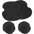 Miniatyrbilde 1 av 2: 60 stk armhulesvetteputer underarm svettebeskyttelse kjole non-woven stoff underarm svettebeskyttelse usynlige underarm svetteputer svart-WELLNGS/NT/