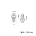 Miniatyrbild 2 av 3: 2-pack 10\" Däck Punkteringsfria 10x2.70-6.5 inkl. skruvdubb och verktyg 255x70 70/65-6.5 Ewheels E2S Urban MAX iScooter iX4