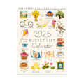 Miniatyrbillede 1 af 4: [NT] 2025 Bucket List Kalender, 12 Måneders Vægkalender, 2025 Vægkalender To-Do Liste Noter Kalender