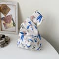 Knot Wrist Bag Mini Håndtaske BLÅ blå