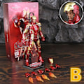 Miniatyrbillede 2 af 4: Zd Toys Marvel Iron Man Mk1 Mk2 Mk3 Mk4 Mk5 Mk6 Mk7 Mk42 Mk43 7&quot; Film Actionfigur Iron-man Mark 1 2 3 4 5 6 7 42 43 Legends C MK5 A - I æske