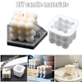 Miniatyrbillede 1 af 2: [NT] 2 stk. form 9*9 kugler form multifunktionel blød håndværksbageform til kage Chokolade aromaterapi A
