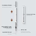 Miniatyrbilde 3 av 4: [NT] Lite Gap Cleaner Kit Bærbar Penn Design 3-i-1 multifunksjonelle rengjøringsverktøy Blå