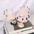 Miniatyrbild 3 av 5: [NT] Häxhänder Snacks Skål Stativ Harts Skrivbords Prydnad Halloween Heminredning 3st