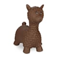 Miniatyrbillede 1 af 2: Hoppedyr lama i brun_NN