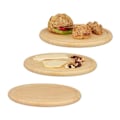 Miniatyrbilde 1 av 2: Frokostbrett i bambus, sett med 3_NN