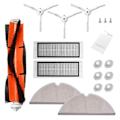 Miniatyrbilde 1 av 2: [NT] Tilbehør for Xiaomi Roborock S6/S5 Max/S50/S51/S55/S60/S65 18 deler