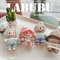Miniatyrbild 7 av 7: /NC/Grossist Pop-Mart Labubu Kläder Hot Sale Populär Docka Labubu Macaron Klänning Kläder Leksaksset Utan Docka #4