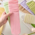 Miniatyrbild 2 av 2: [NT] 10 par Dam Tunna Bomullsstrumpor - Multipack Ankelstrumpor Presentförpackning Flerfärgad 1