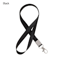 Miniatyrbillede 1 af 3: 2 stk. Halskæde Lanyard ID-kortholder SORT - høj kvalitet h Sort/NT/