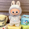 Miniatyrbild 1 av 7: /NC/Labubu Outfit Söt Dockkläder Universell Storlek Bärbar Outfit för 17cm Labubu 1.0 och Labubu 2.0 6