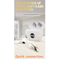 Pikkukuva 2 / 2: [NT] Langattomat in-ear -kuulokkeet Bluetooth 5.3:lla, melunvaimennuksella ja latauskotelolla, vaaleanpunainen