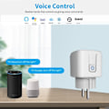Miniatyrbilde 2 av 2: [NT] Smart Plugg Wifi Fjernstrømbryter 4-pakning 16A