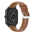 Miniatyrbillede 2 af 2: [NT] Urrem i ægte læder til 22 mm Garmin Venu 3, Forerunner 265/255
