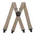 |NN| Tunga Beige - 3,8 cm X Flygpladsbukser med Plastclips