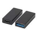 Miniatyrbilde 1 av 2: 2 stk USB Type C 3.1 hunn til 3.0 A hunn Data Sync Ladeadapterkontakt Ft