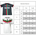 Miniatyrbild 5 av 5: Palestina Fotbollströja 2023/24 Hemma/Borta Svart Black-A Black-A M