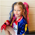 Miniatyrbillede 2 af 4: Harley Quinn Børnekostumer til børn Monster Jakke L