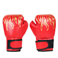 Miniatyrbillede 2 af 3: /NN/2 stk. Børneboksehandsker PU Læder Kamphandsker Sandsæk Kickboxing Thaihandsker Professionelle til Børnetræning 02 Rød