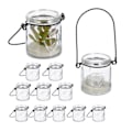 Miniatyrbild 1 av 2: Transparent vindljus set om 12_NN