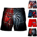 Miniatyrbild 2 av 2: /NN/ Barn Pojkar Marvel Spiderman Badshorts Strand Badkläder Surf Present BB B B 140 cm